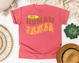 Tiny Human Tamer graphic tee in Watermelon