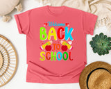 Welcome Back To School graphic tee in Watermelon