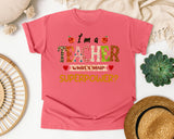 I'm A Teacher What's Your Superpower graphic tee in Watermelon