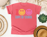 100 Days Of School Smiley Graphic Tee graphic tee in Watermelon