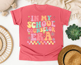In My School Counselor Era Graphic Tee graphic tee in Watermelon