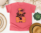 For The Best Dad Grey graphic tee in Watermelon