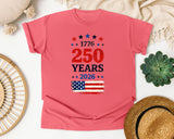1776 250 Years 2026 graphic tee in Watermelon