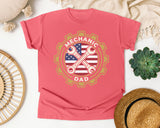 Mechanic Dad graphic tee in Watermelon