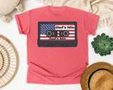 Dad's Mix graphic tee in Watermelon