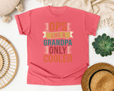Like A Grandpa Only Cooler graphic tee in Watermelon