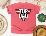 Top Dad graphic tee in Watermelon