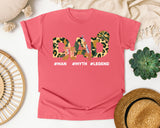 Dad Man Myth Legend Brown graphic tee in Watermelon