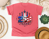 250 Years 1776 2026 graphic tee in Watermelon
