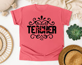 Teacher Tribe graphic tee in Watermelon