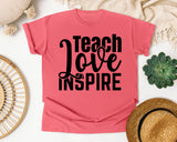 Teach Love Inspire Bold graphic tee in Watermelon