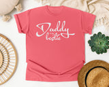 Daddy Is My Bestie Classic graphic tee in Watermelon