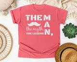 The Man The Myth The Legend Classic graphic tee in Watermelon