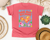 Goodbye Students Hello Sunshine graphic tee in Watermelon