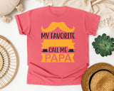 My Favorite People Call Me Papa White 2 graphic tee in Watermelon