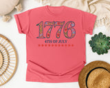 1776 4th Of July graphic tee in Watermelon