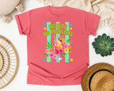 No Kids No Problems graphic tee in Watermelon