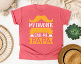 My Favorite People Call Me Papa White 3 graphic tee in Watermelon
