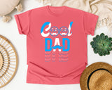 Cool Dad Blue graphic tee in Watermelon