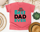 Best Dad Ever Grey 5 graphic tee in Watermelon