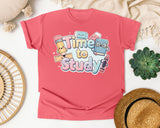 Time To Study graphic tee in Watermelon