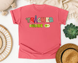 Teacher Mode On graphic tee in Watermelon