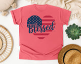 Blessed graphic tee in Watermelon