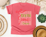 Sixth Grade Crew graphic tee in Watermelon