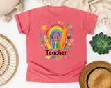 Teacher Grey 2 graphic tee in Watermelon