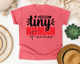 Tiny Human Farmer graphic tee in Watermelon