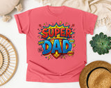 Super Dad Brown graphic tee in Watermelon