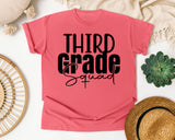 Third Grade Squad Bold graphic tee in Watermelon