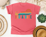 I Keep All My Dad Jokes In A Dad-A-Base graphic tee in Watermelon