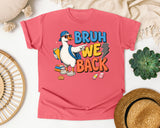 Bruh We Back Goose Sunglasses graphic tee in Watermelon