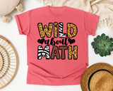 Wild About Math graphic tee in Watermelon
