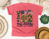 I Love My Daddy graphic tee in Watermelon