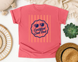 Certified Cool Dad graphic tee in Watermelon
