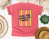 Cool Dad Embarrassing World graphic tee in Watermelon