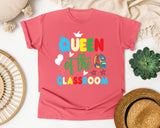 Queen Of The Classroom graphic tee in Watermelon