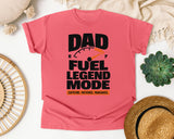 Dad Fuel Legend Mode Black graphic tee in Watermelon