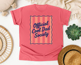 Official Cool Dad Society Pink graphic tee in Watermelon