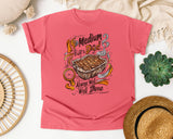 Medium Rare Dad Always Well Done Brown graphic tee in Watermelon