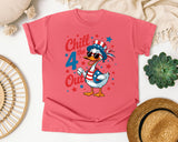 Chill The 4 Out Grey 2 graphic tee in Watermelon