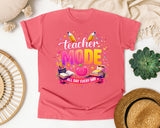 Teacher Mode All Day Every Day graphic tee in Watermelon