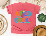 Learning ABCD Rocks graphic tee in Watermelon