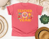 Teacher Of The Year graphic tee in Watermelon
