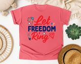 Let Freedom Ring graphic tee in Watermelon