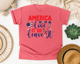 America Love It Or Leave It graphic tee in Watermelon