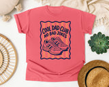 Cool Dad Club No Bad Jokes graphic tee in Watermelon