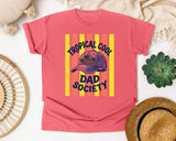 Tropical Cool Dad Society graphic tee in Watermelon